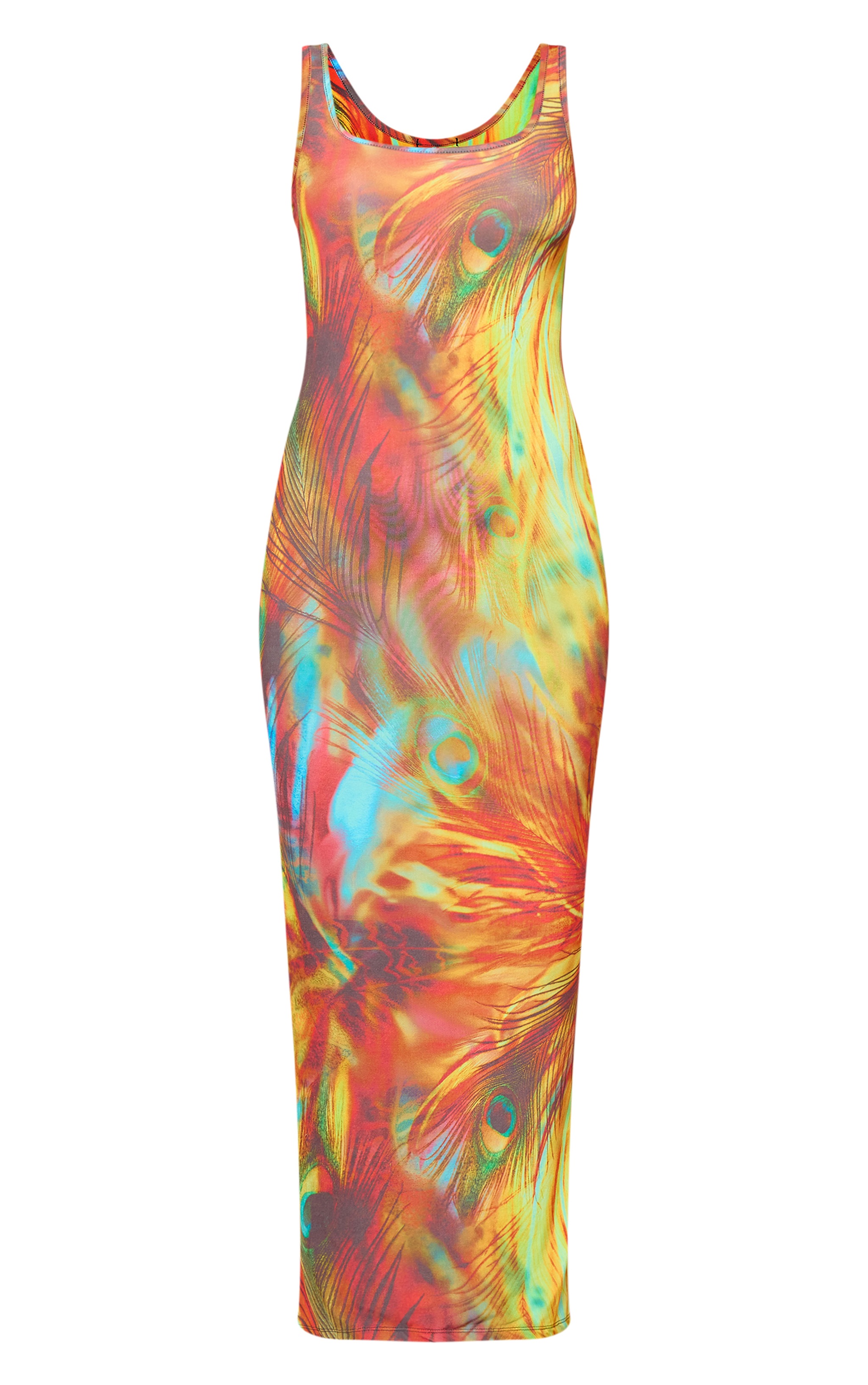 Multi Printed Maternity Dress For Women