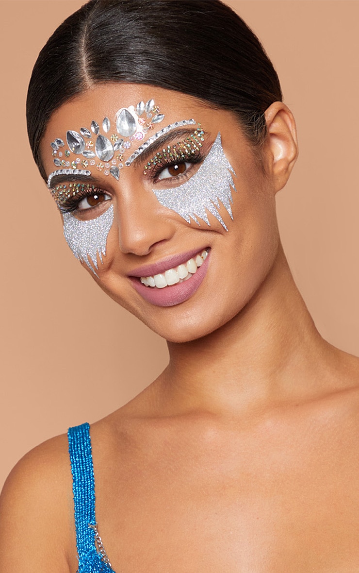 PRETTYLITTLETHING Ice Princess Face Jewels PrettyLittleThing