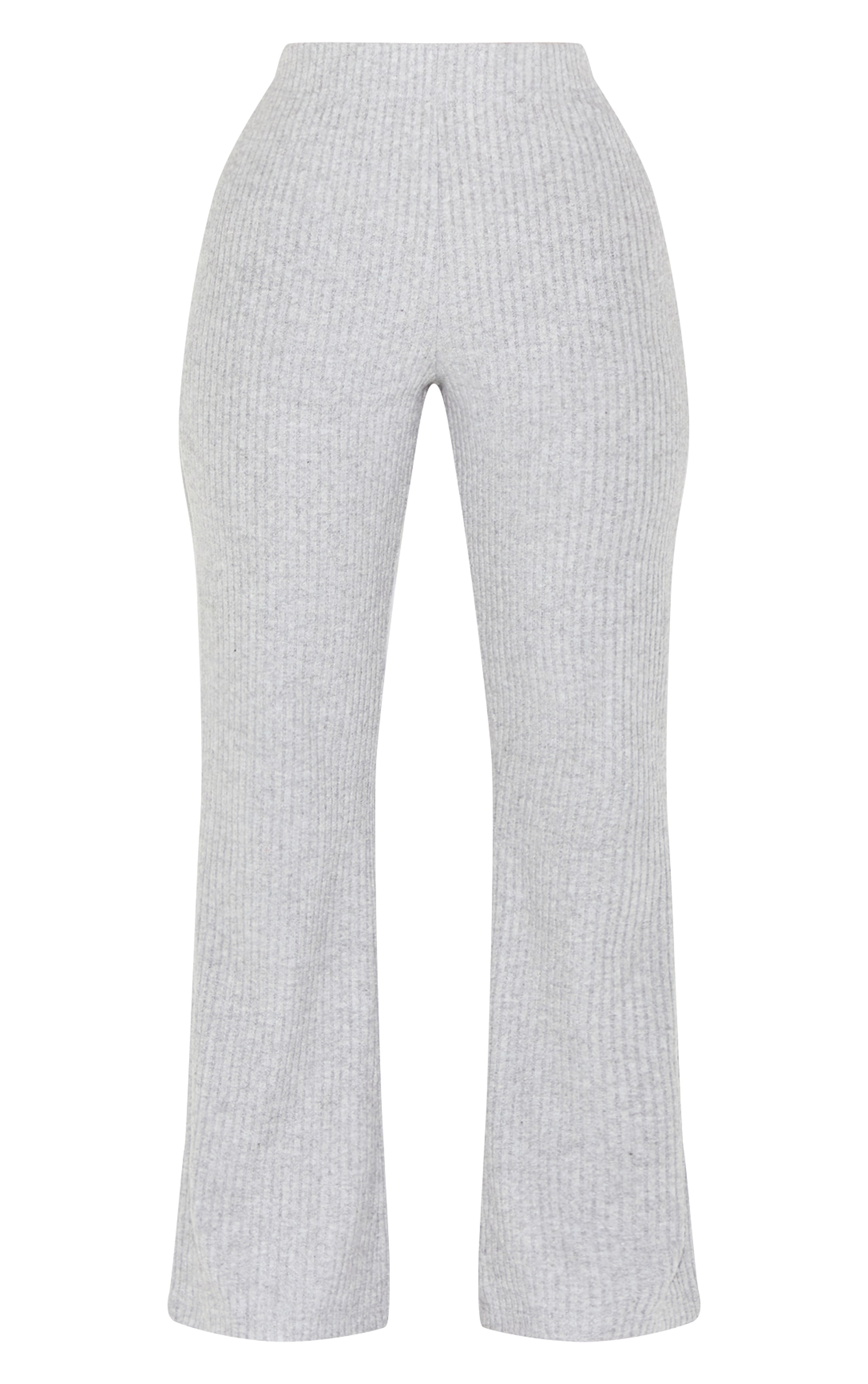 Petite Pantalon large côtelé gris image 5