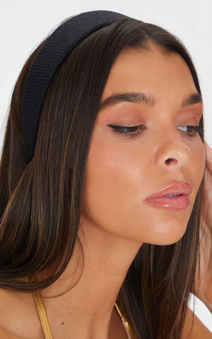 Black Woven Headband