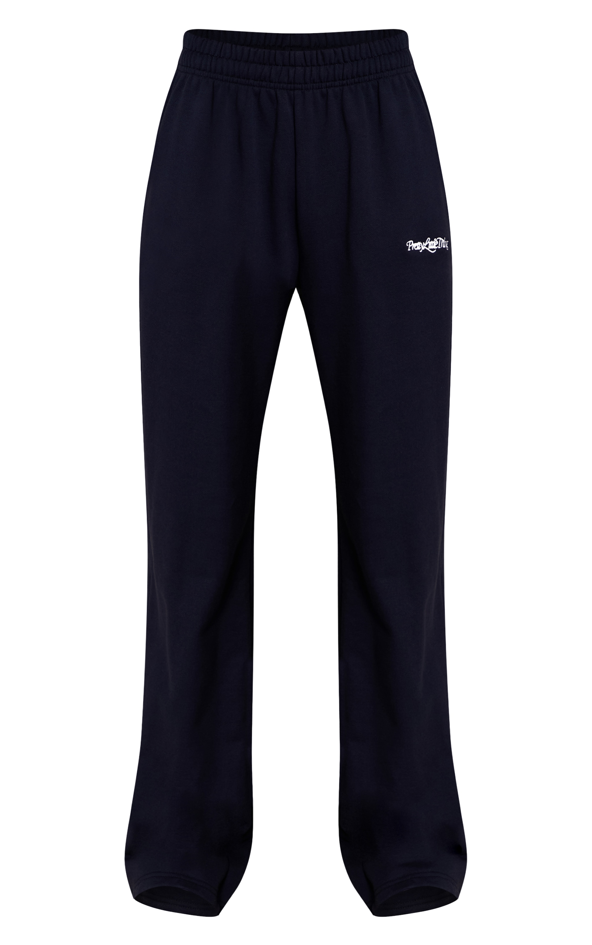 PLT Navy 440 GSM Heavyweight Cotton Loopback Straight Sweatpants image 5