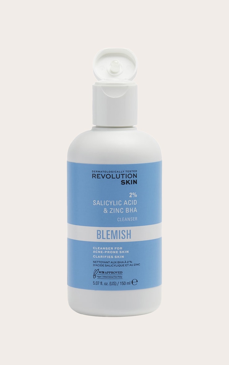 Revolution Skincare 2% Salicylic Acid & Zinc Bha Anti Blemish Cleanser image 2