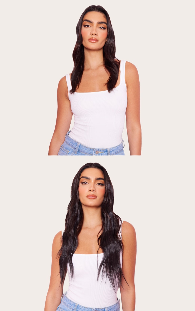 Lullabellz Lot de 5 extensions ondulées Super Thick Wave Hair Dark Brown 55cm image 3