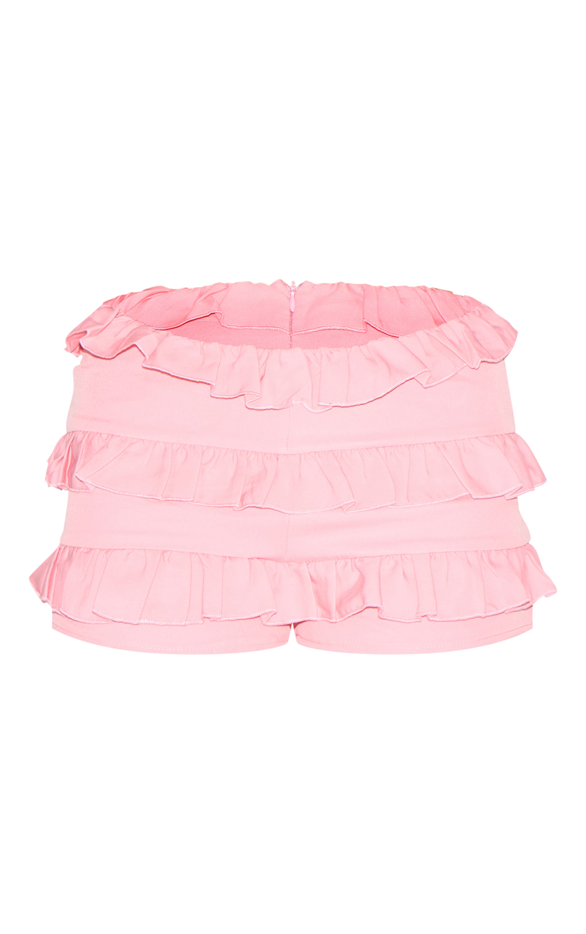 Pink Woven Frill Bloomer Shorts image 6