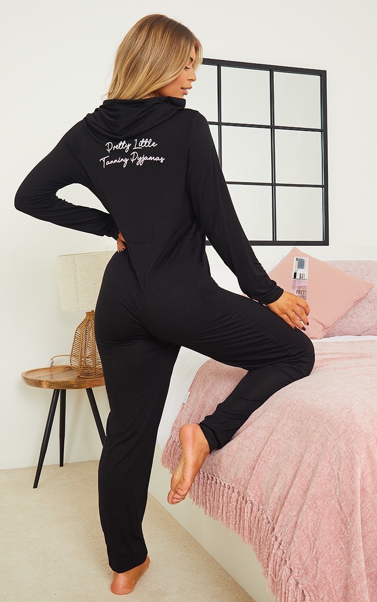 PRETTY LITTLE TANNING - Onesie noir