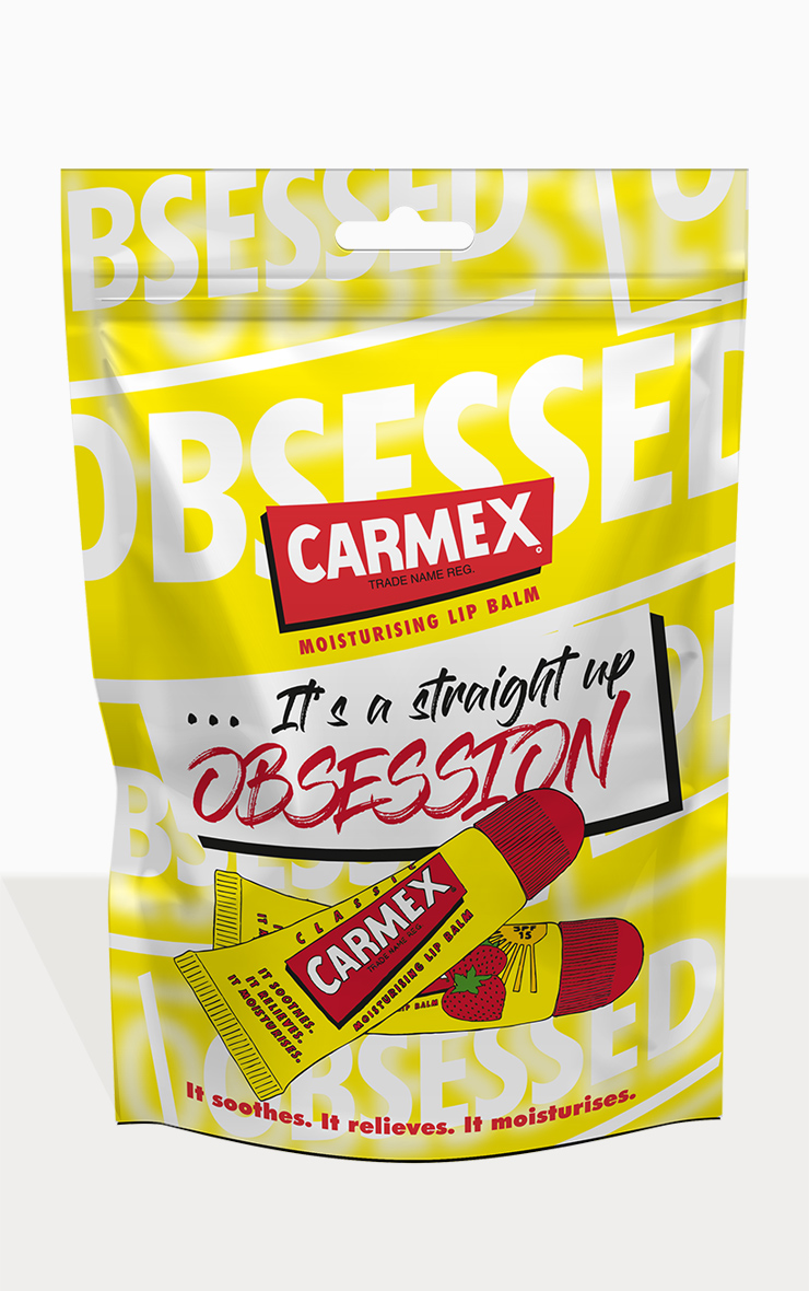 Carmex It's a Straight Up Obsession Lip Balm Pouch image 2