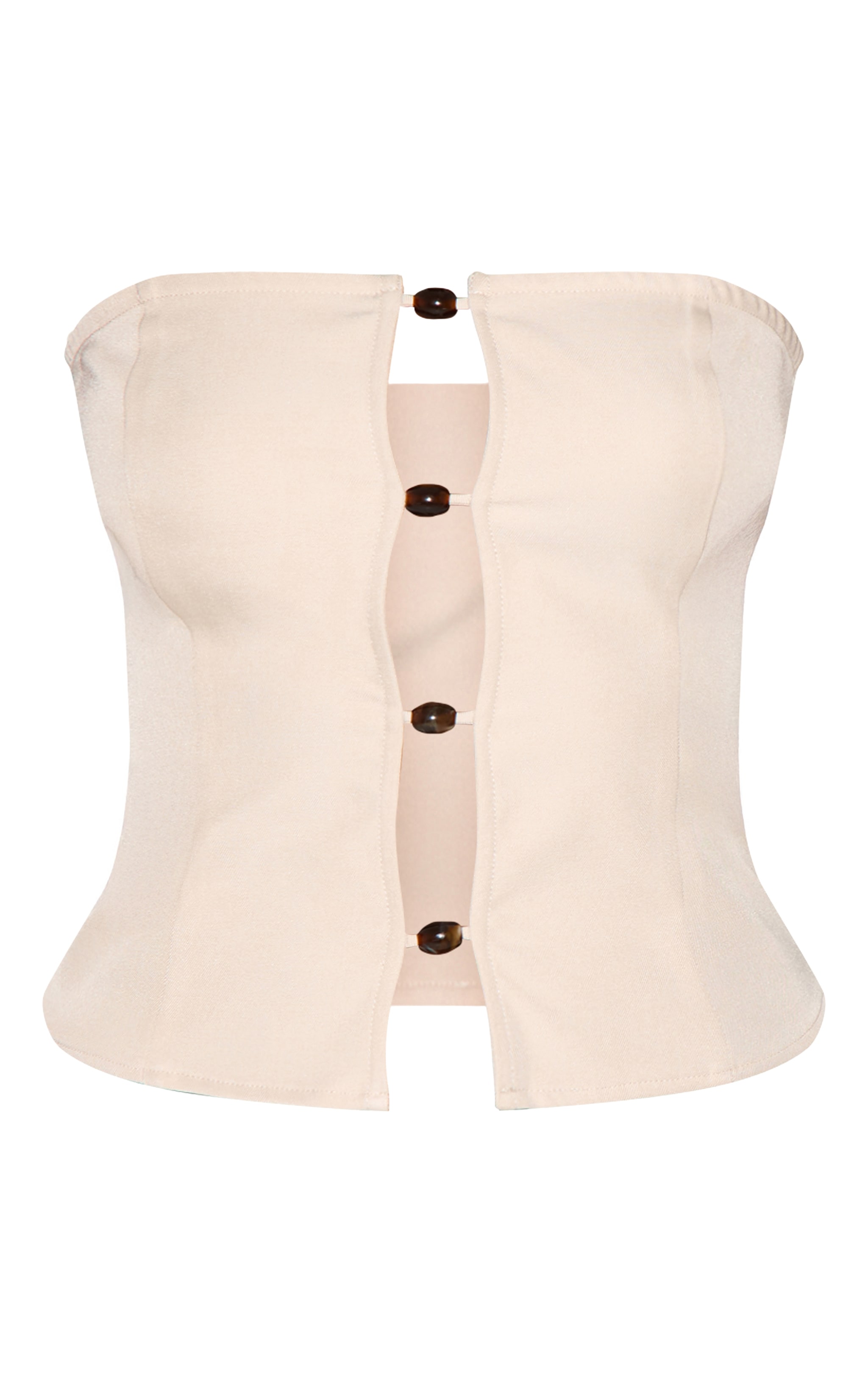 Beige Beaded Bandeau image 5