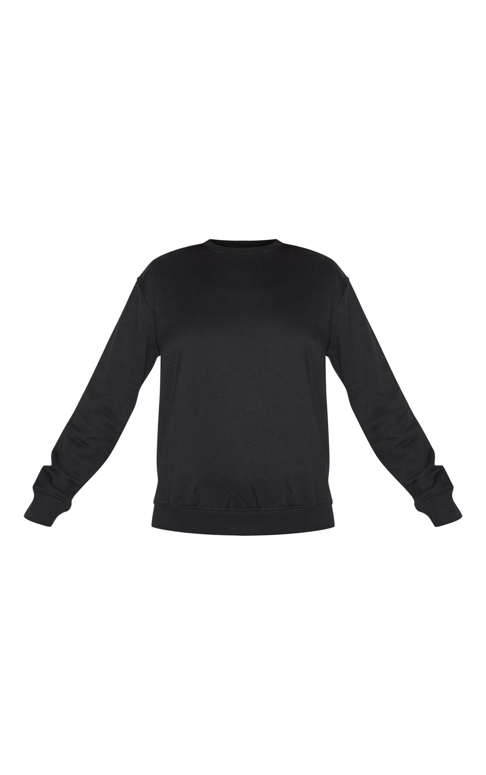 Black Oversized Sweatshirt image 5
