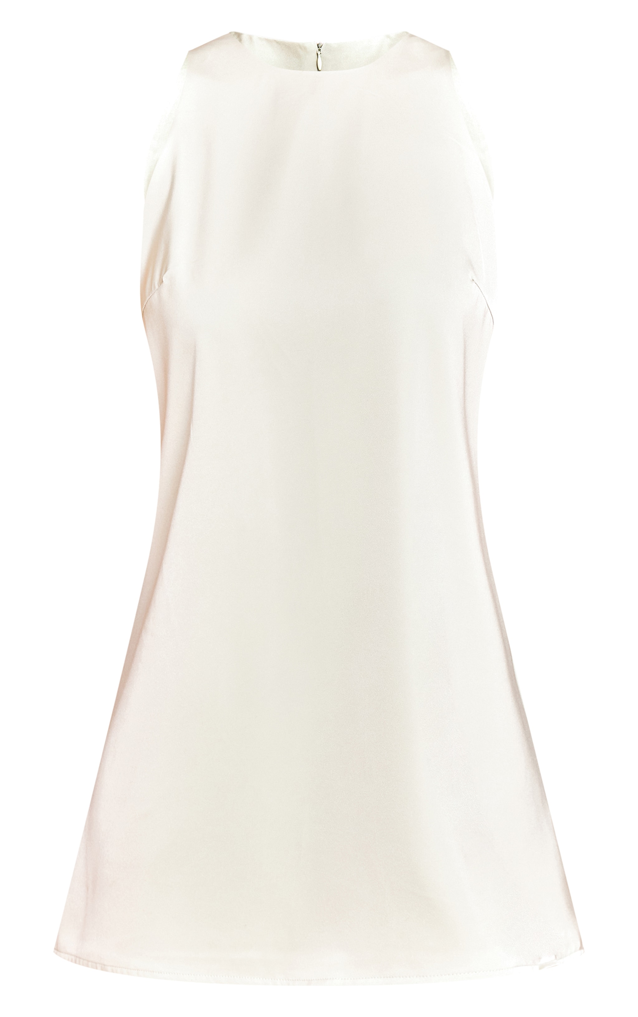 Sage Tailored Sleeveless Shift Dress image 5