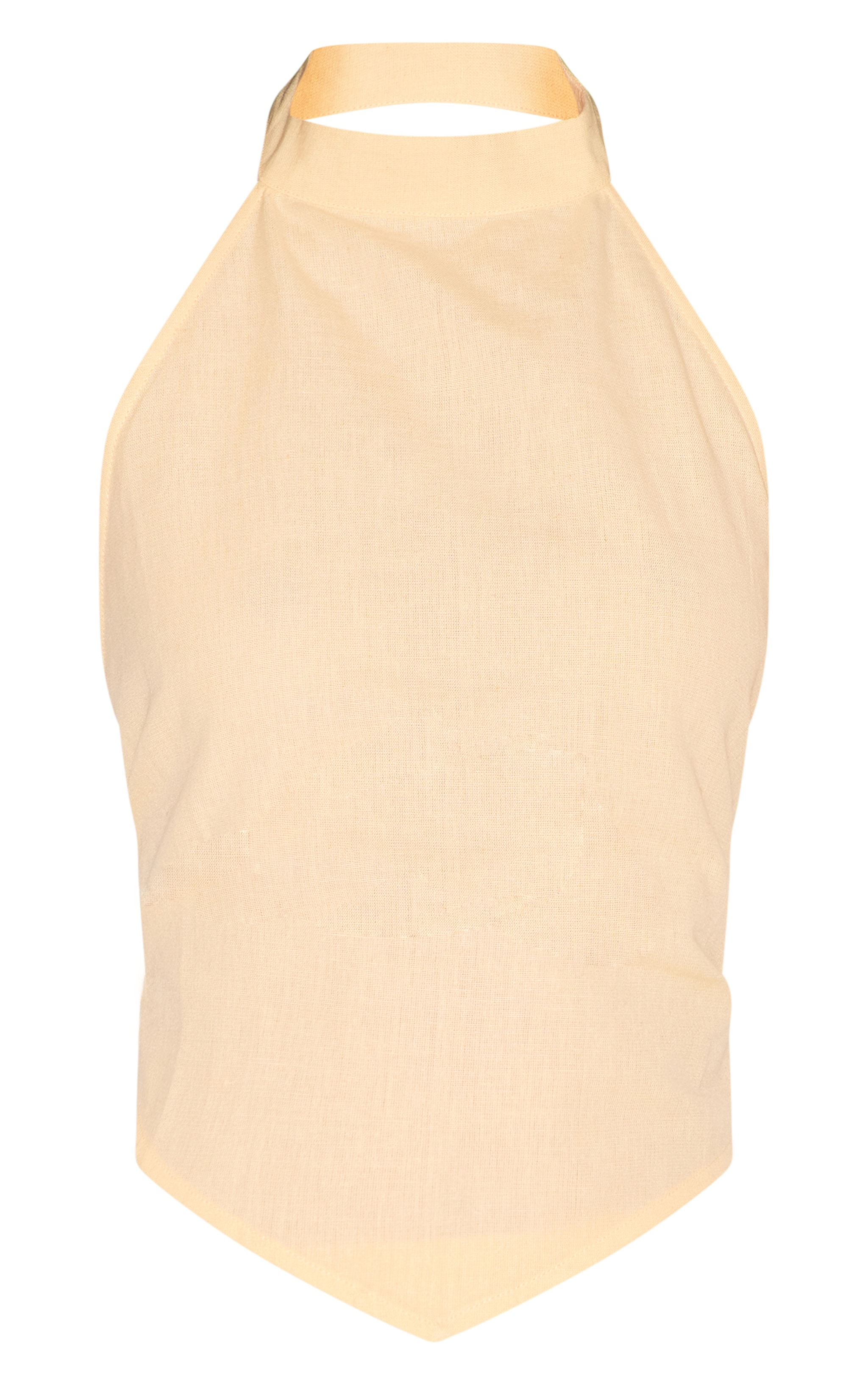 Butter Yellow Halterneck Top image 5