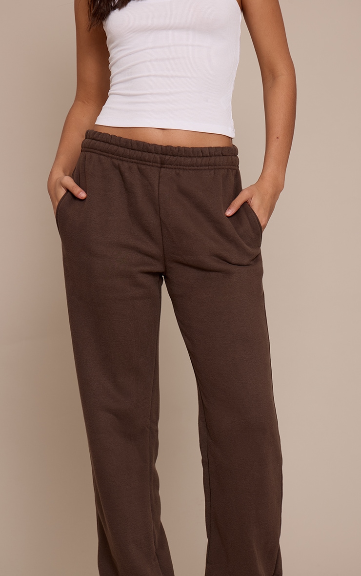 Tall Espresso Marl Cuffed Sweatpants image 4