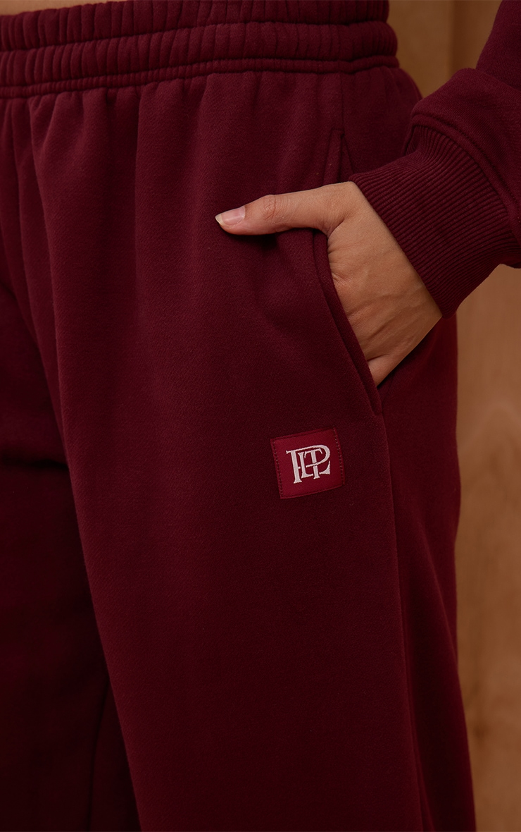 PLT Wine Tab Drawcord Cuff Sweatpants image 4