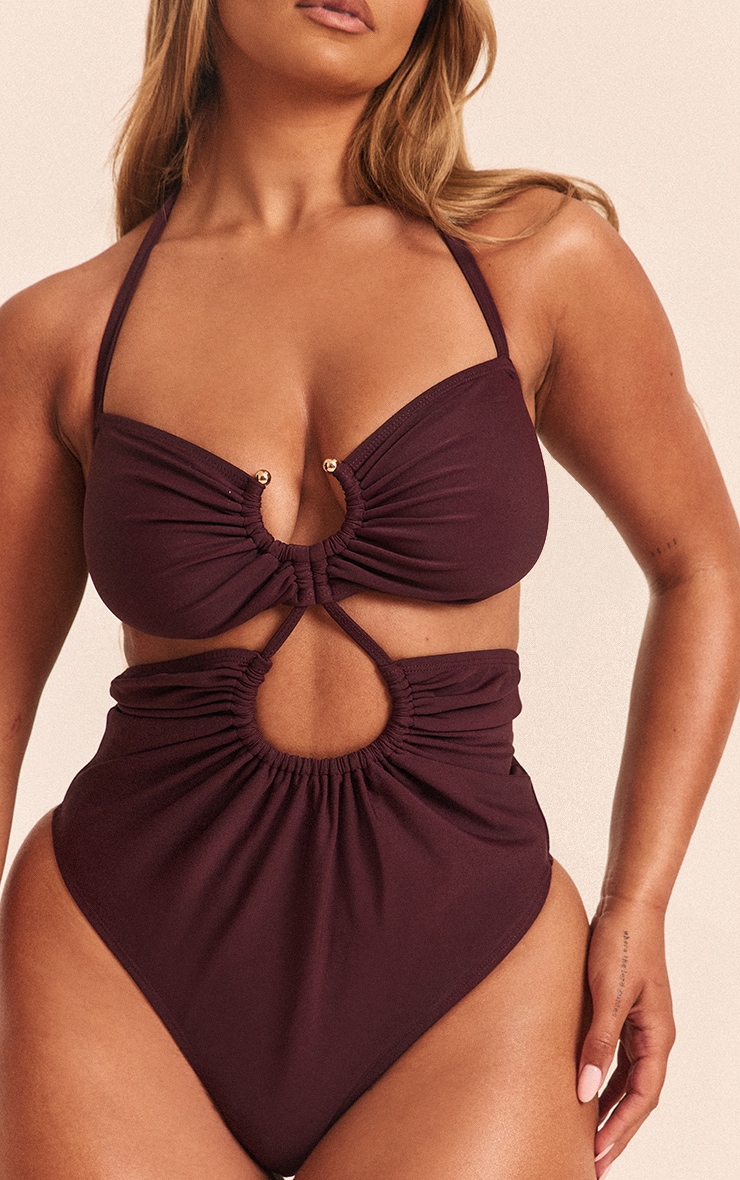 Shape Plum Ring Detail Ruched jersey image 4