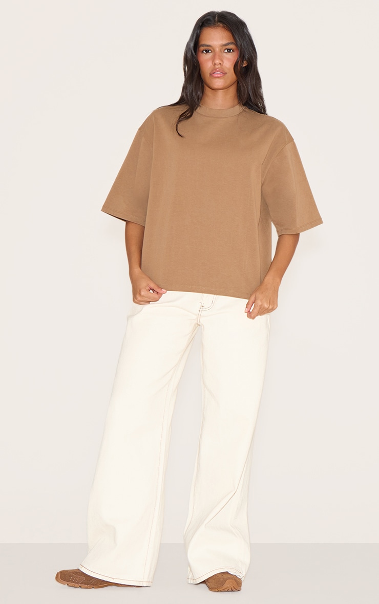 Mushroom Oversized Boxy T Shirt image 3