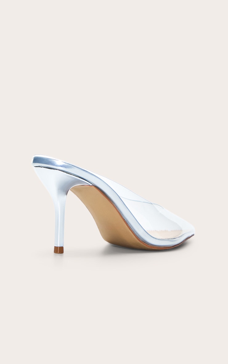 Mules en Perspex transparent à talon image 4