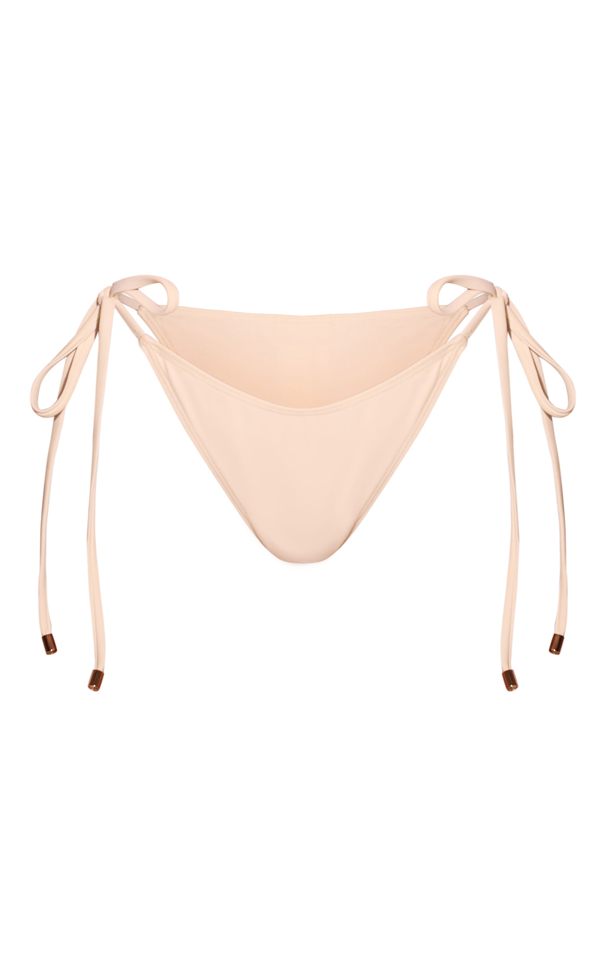 Cream Tie Side Bikini Bottom image 5