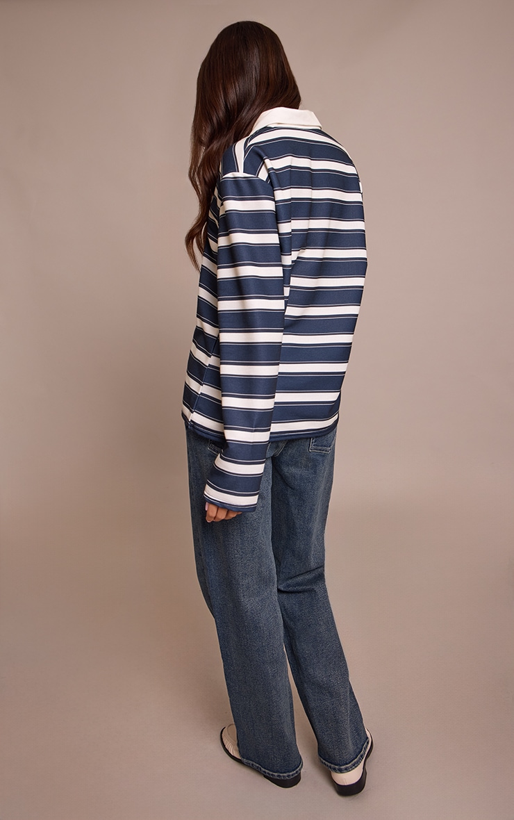 Vintage Mid Waist Comfort Stretch Straight Leg Jeans image 3