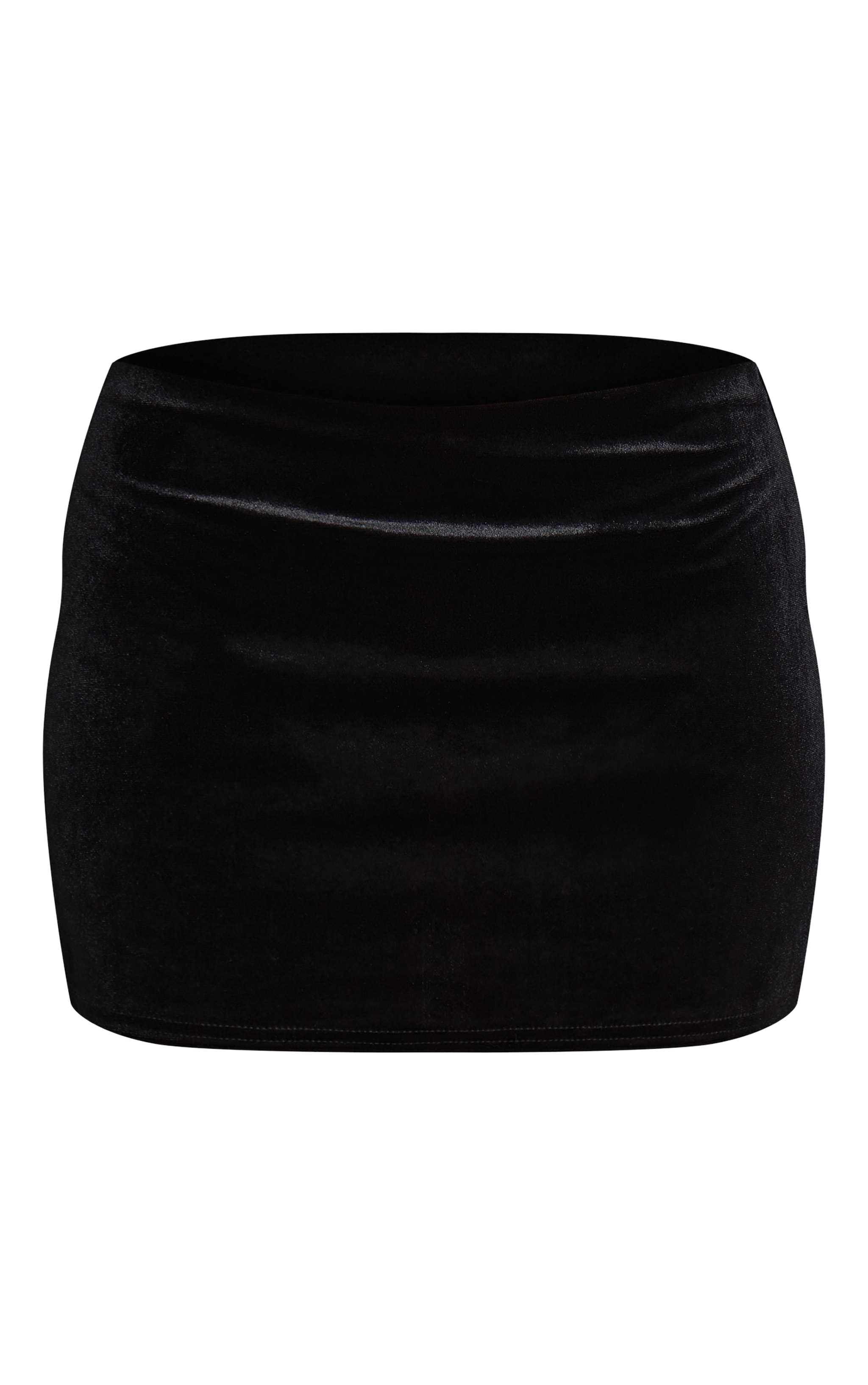 Black Velvet  Mirco Mini Skirt  image 6