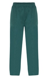 Plus Forest Green Mid Rise Straight Leg Sweatpants Plus Size