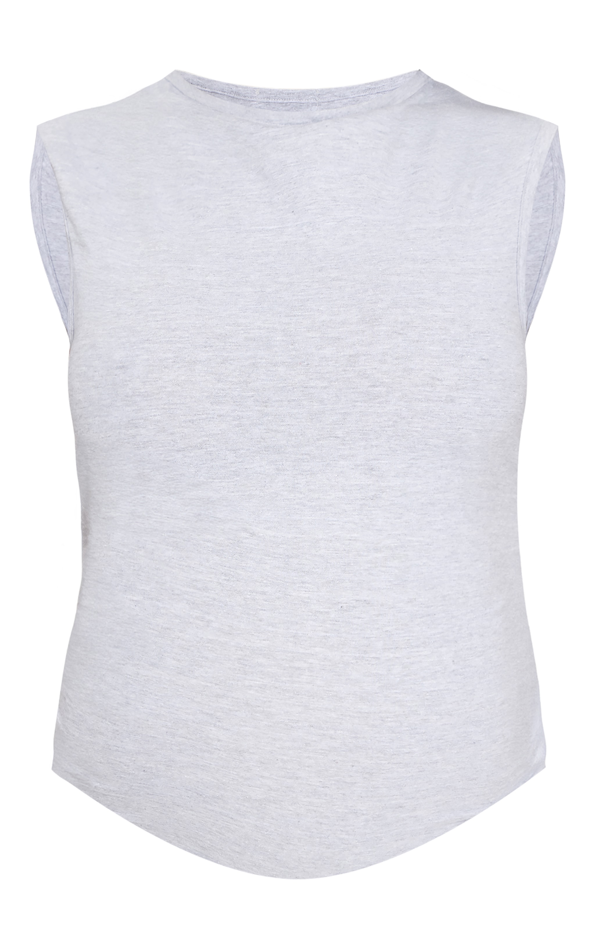 Maternity Grey Marl Boat Neck Side Ruched Detail Top image 5