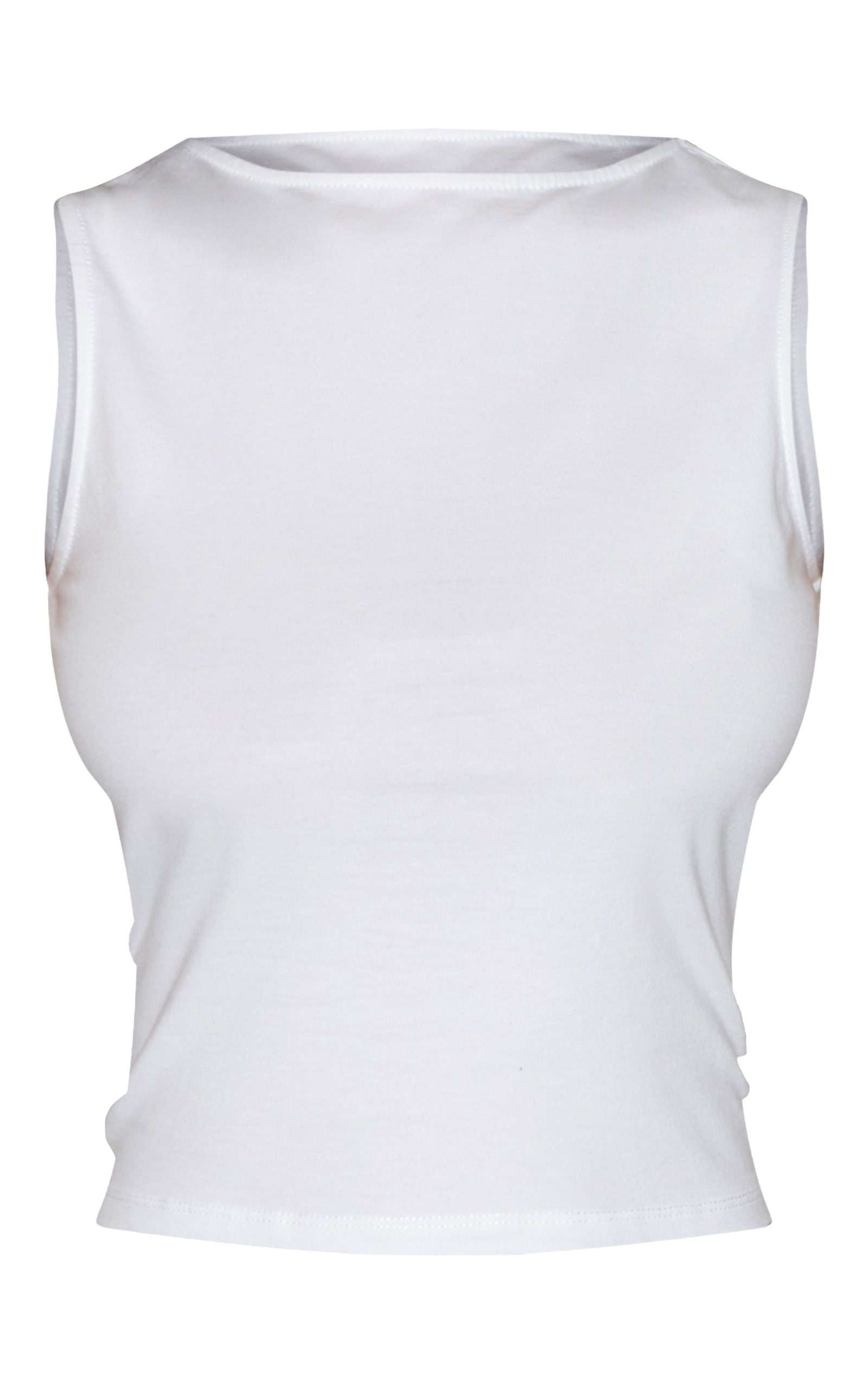 My Fave Boat Neck Top Off White