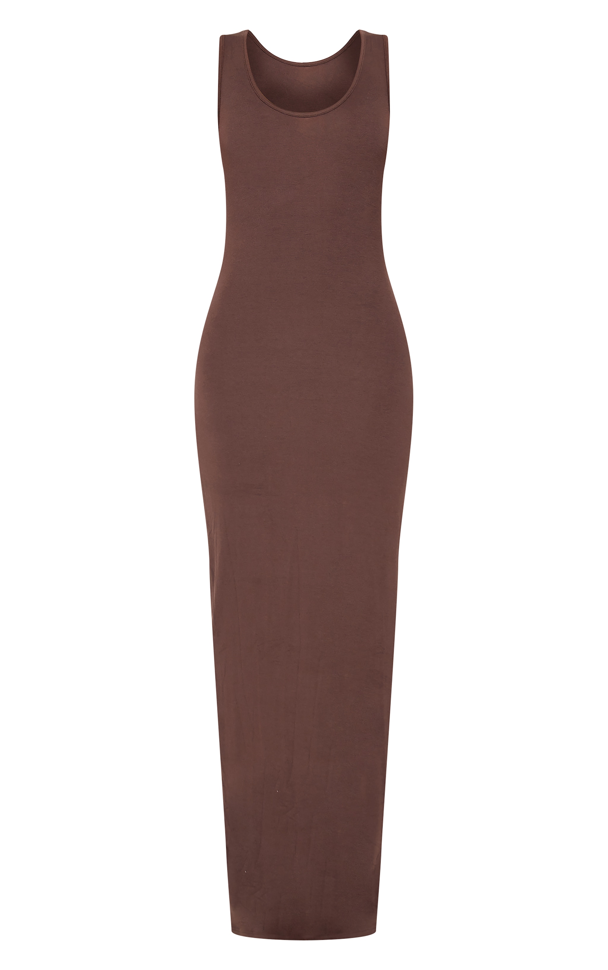 Chocolate Basic Maxi Dress image 5