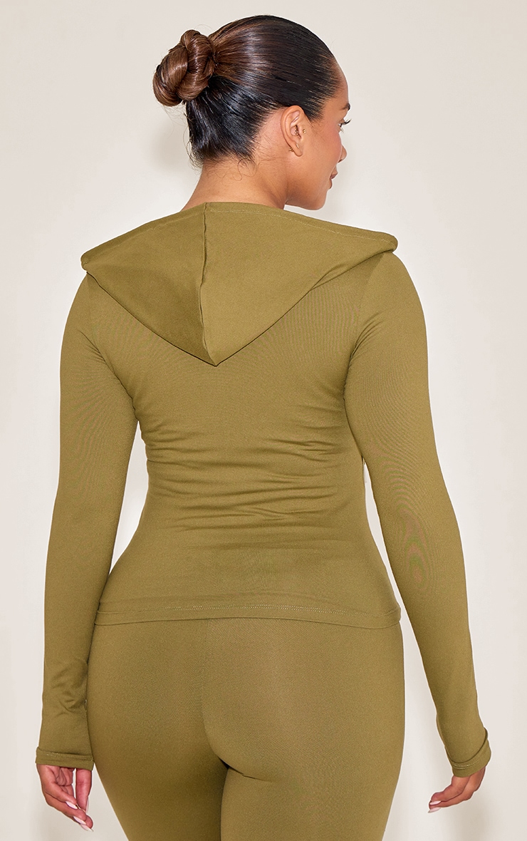 Shape OLIVE Sculpt Zip UP Hoodie image 2