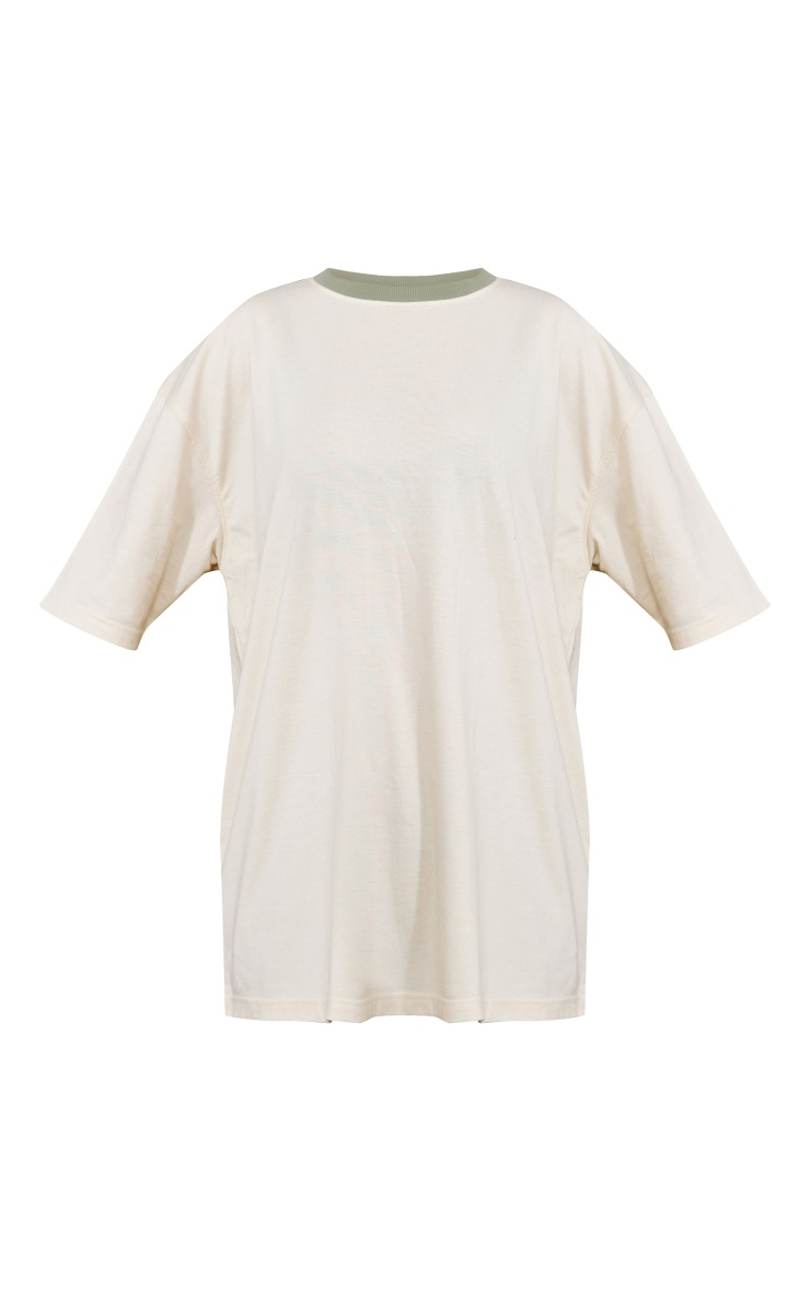 Butterscotch Contrast Neck T Shirt image 5