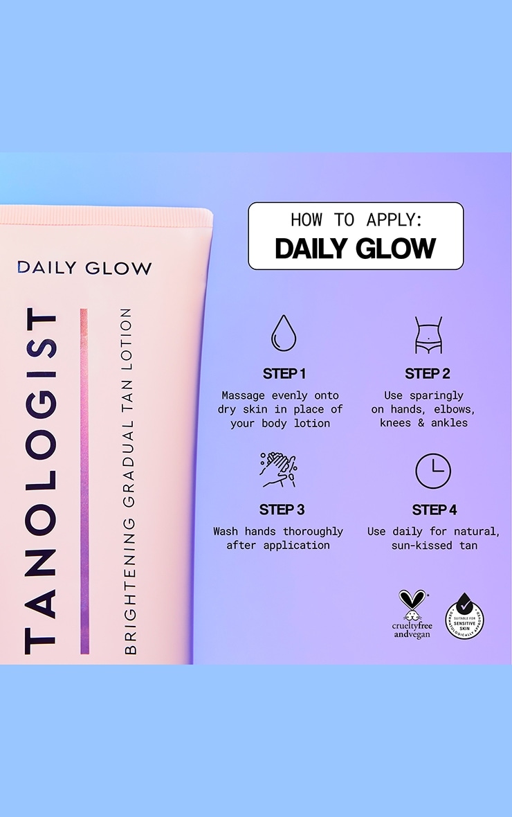 Tanologist Daily Glow Hydrating Gradual Tan Medium Dark 250ml image 4