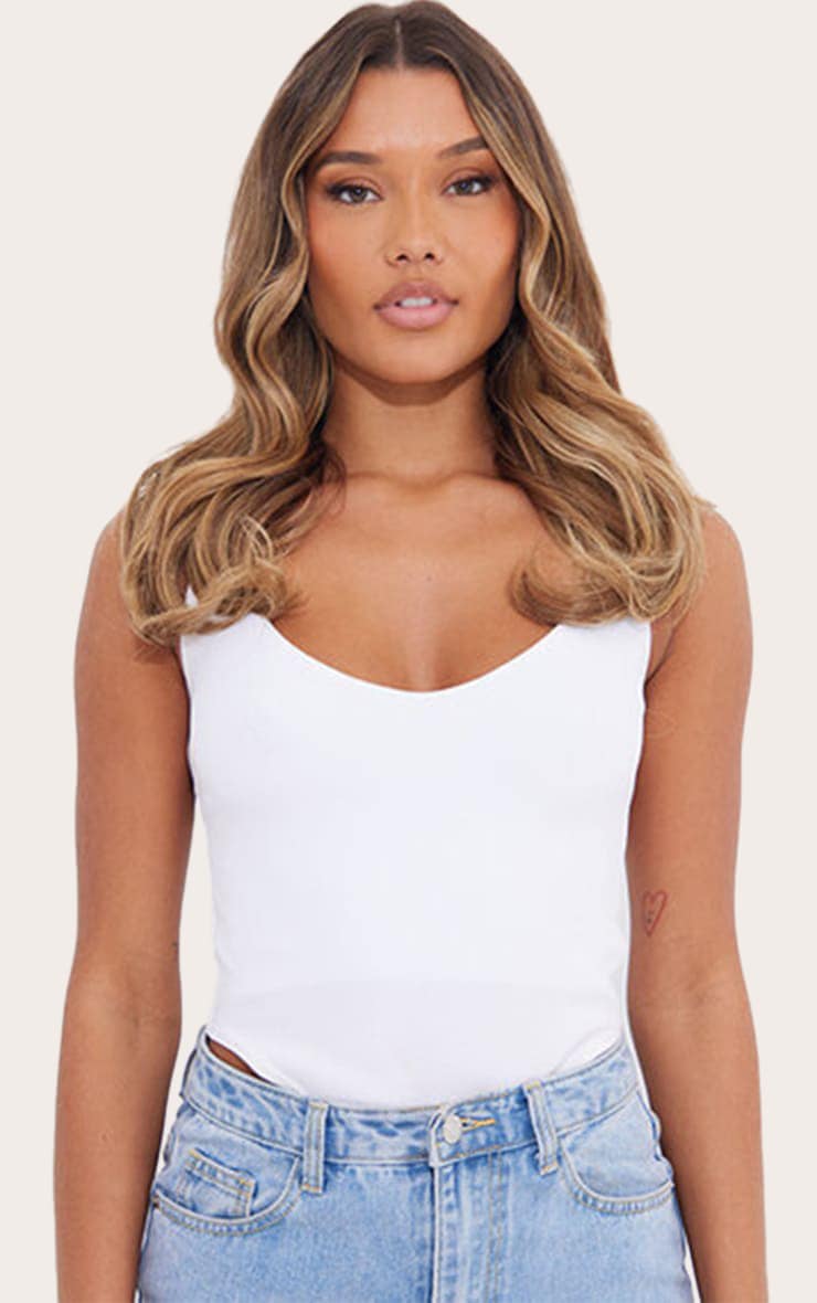 Lullabellz Thick 16` 1 Piece Curly Clip In Hair Extensions Mellow Brown image 1