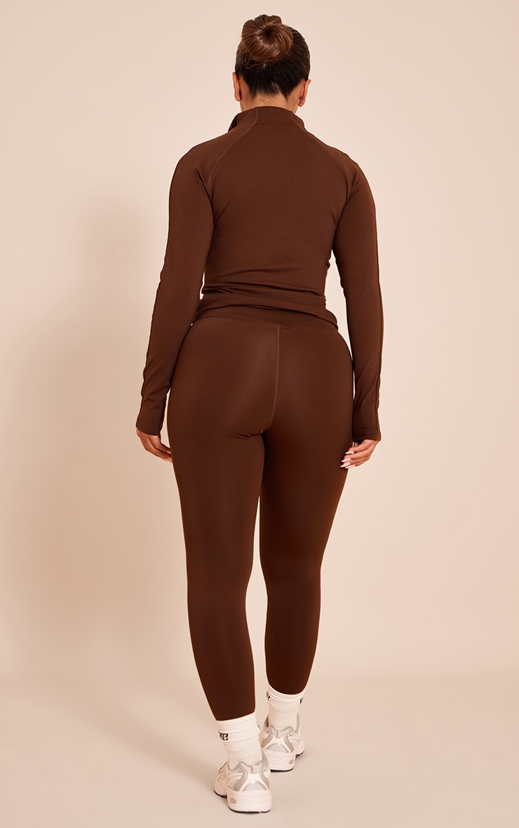 Shape Chocolate Sculpt Wrap V Front Leggings image 3