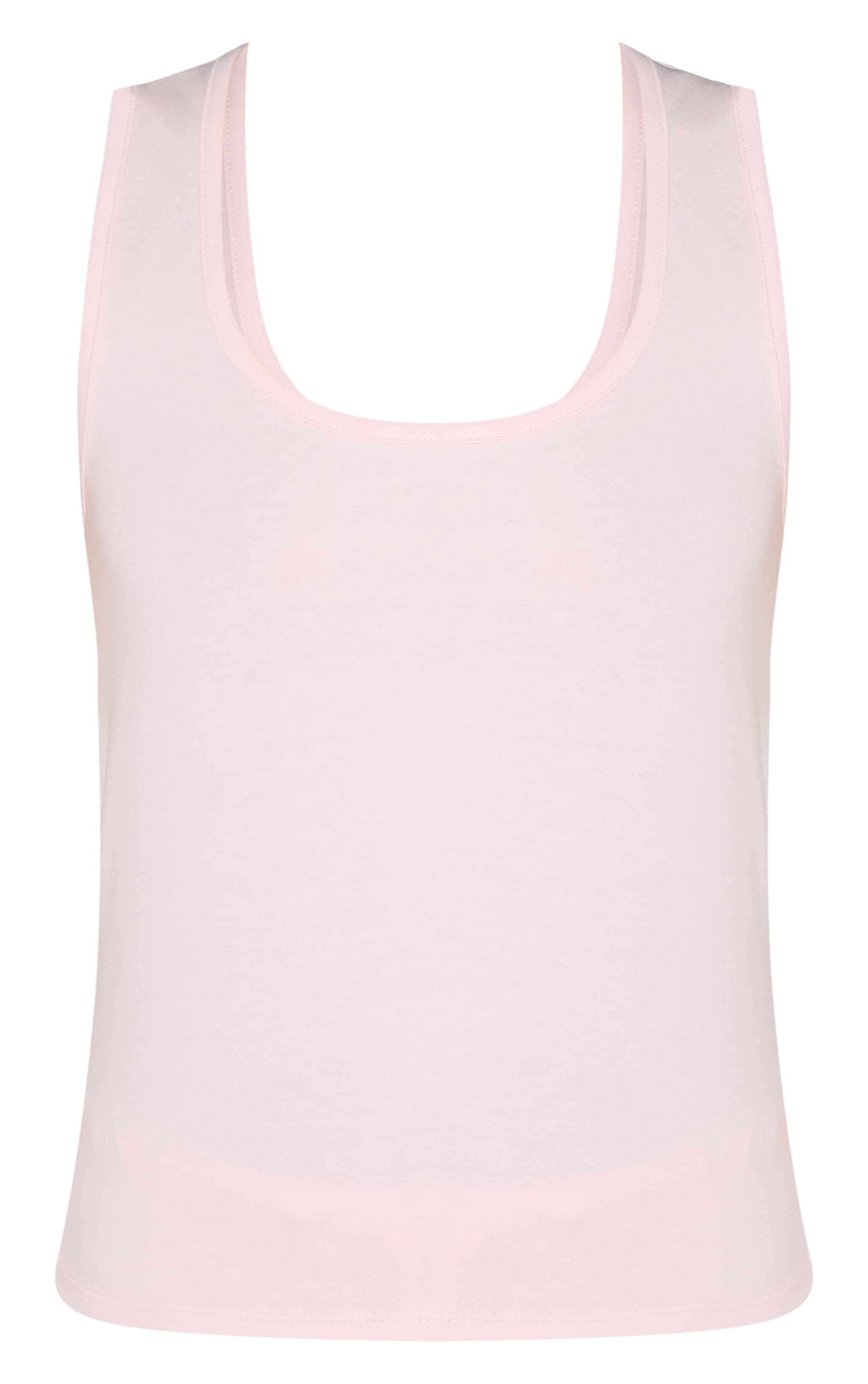 Baby Pink Jersey Pj Vest image 5
