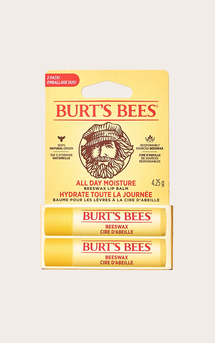 Burts Bees Tube Beeswax Lip Balm Duo image 2