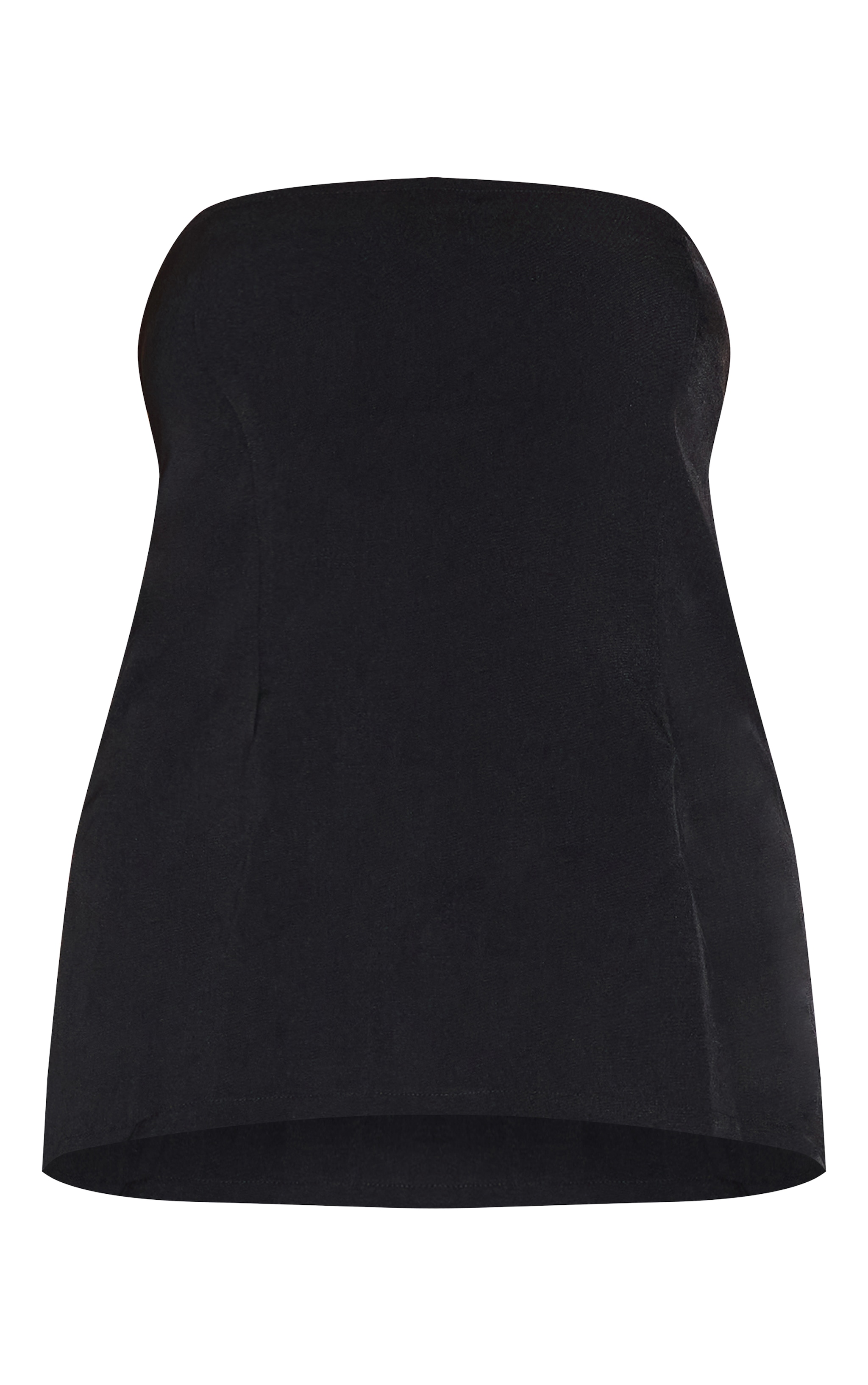 Combinaison évasée longue Plus Noire Tissée Tailleur Bandeau image 5