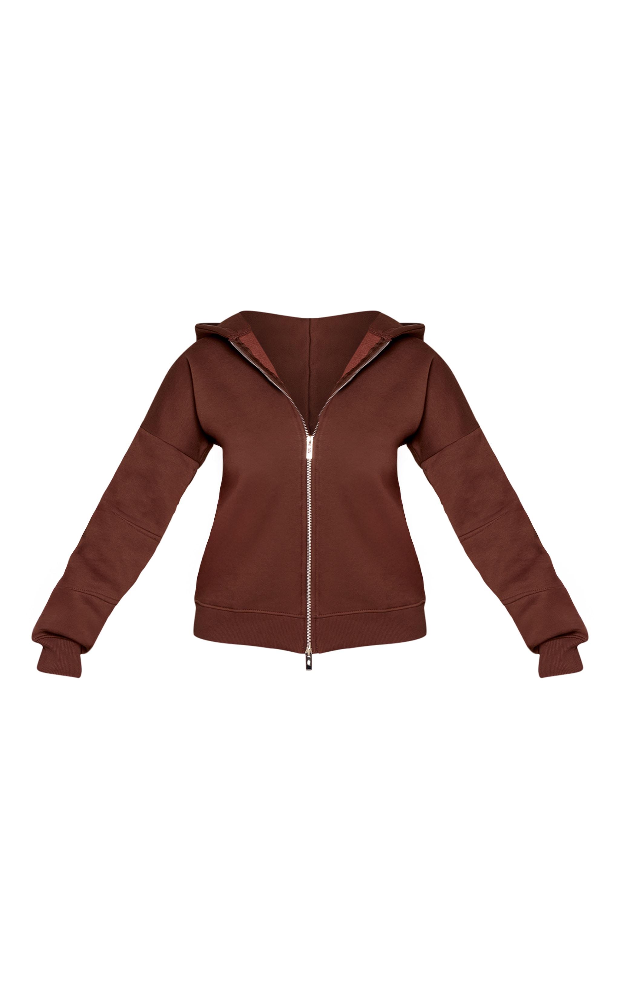 Shape Chocolate Zip Hoodie image 5