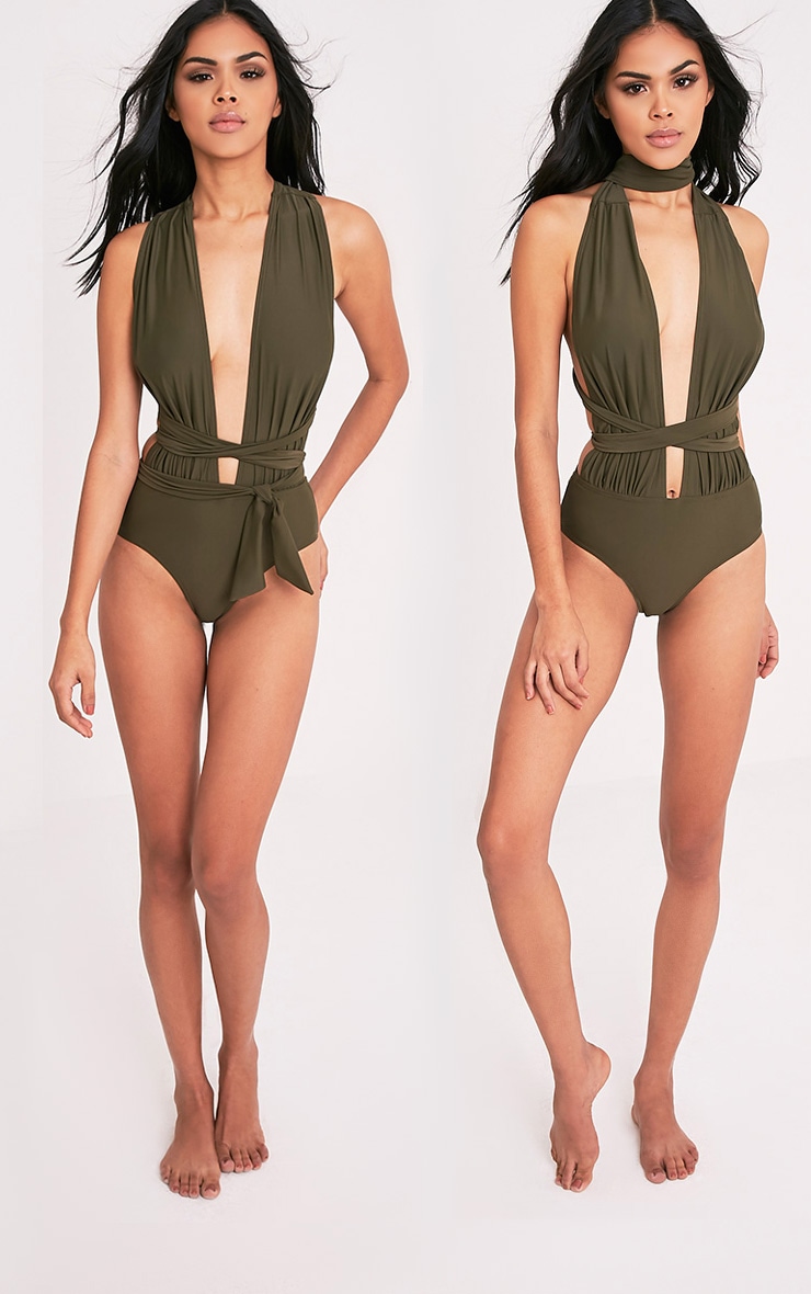 old khaki swimwear