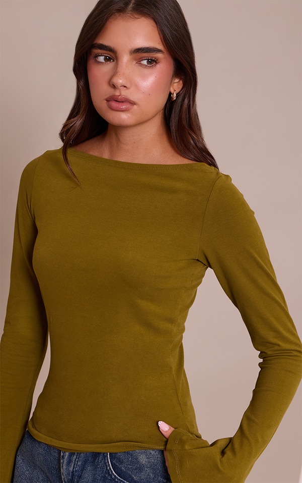 Sexy Boat Neck Flared Sleeve Tie Back Bold Stripe Mini Sweater Dress