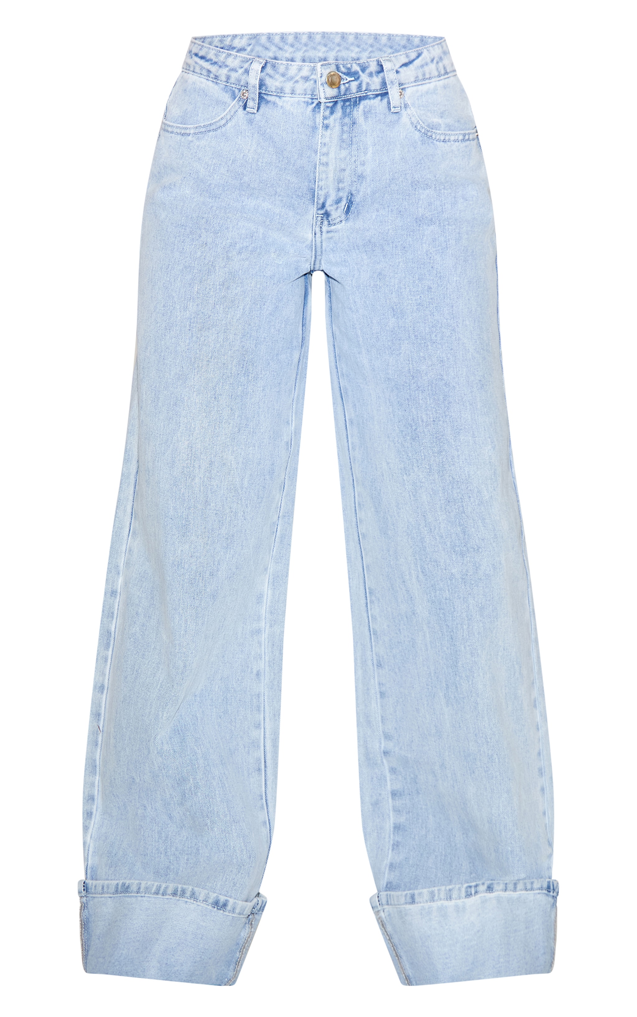 ★ ★ Women's Wide Fit Light Blue Tencel Denim 47 Women's Tencel Denim Bootcut Jeans - High Waisted, Wide Leg