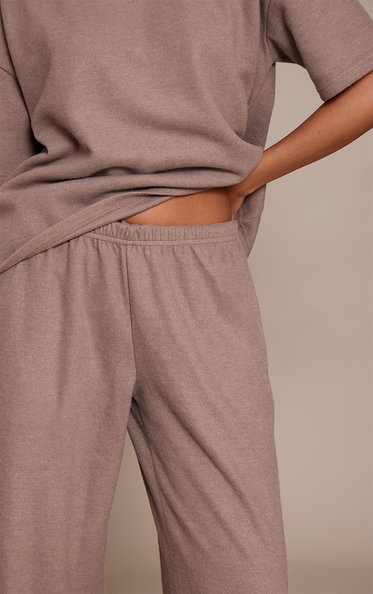 Mushroom Soft Touch Wide Leg Pant image 4