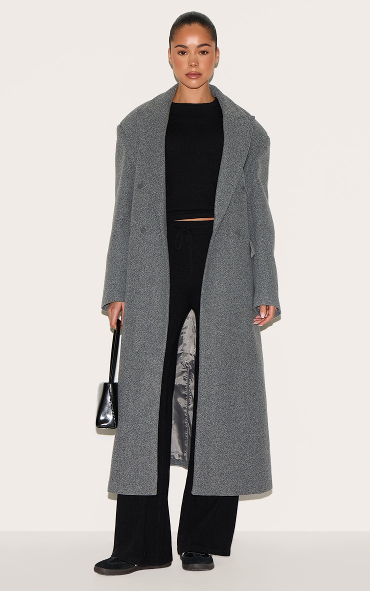 Black Soft Knit Long Sleeve Top image 3