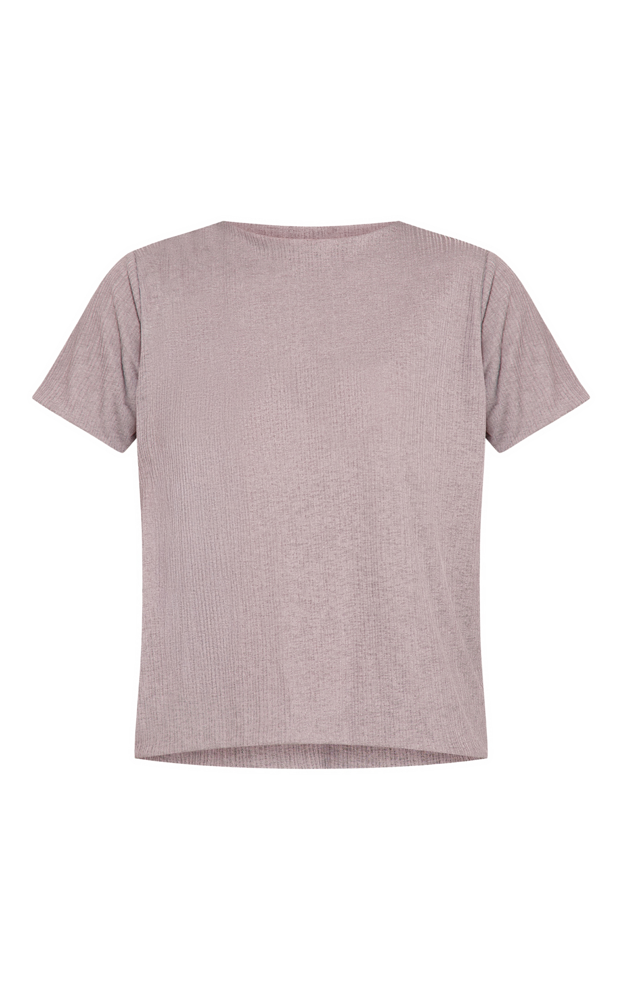 Grey Sheer Textured Flowy Vest Top image 5