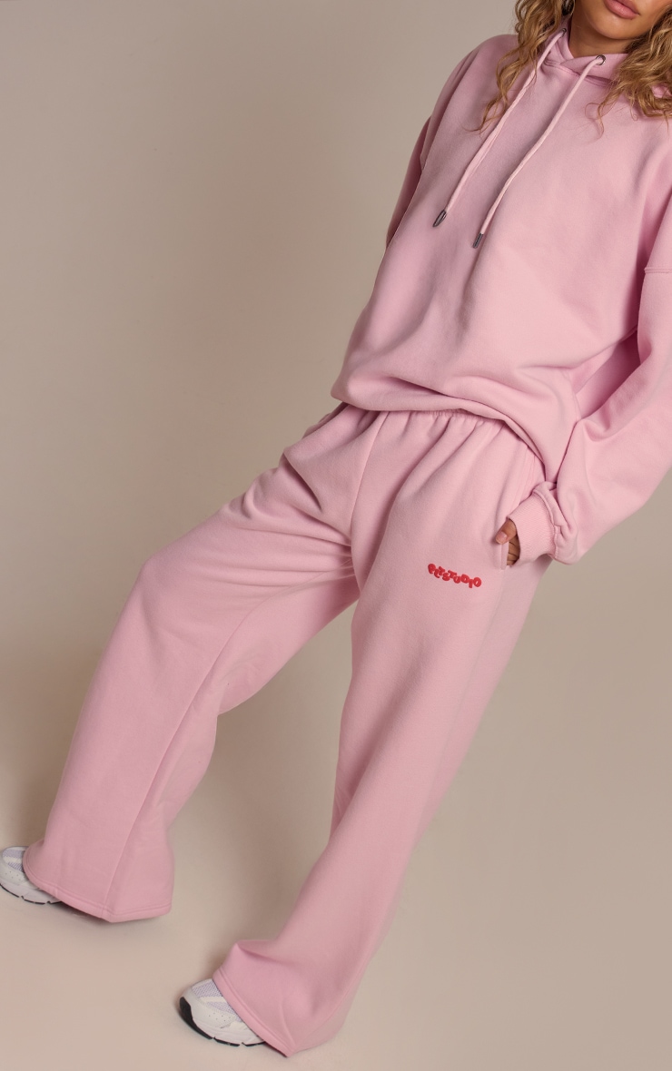 Pink Plt Studio Puff Print Thin Waistband Sweatpants image 2