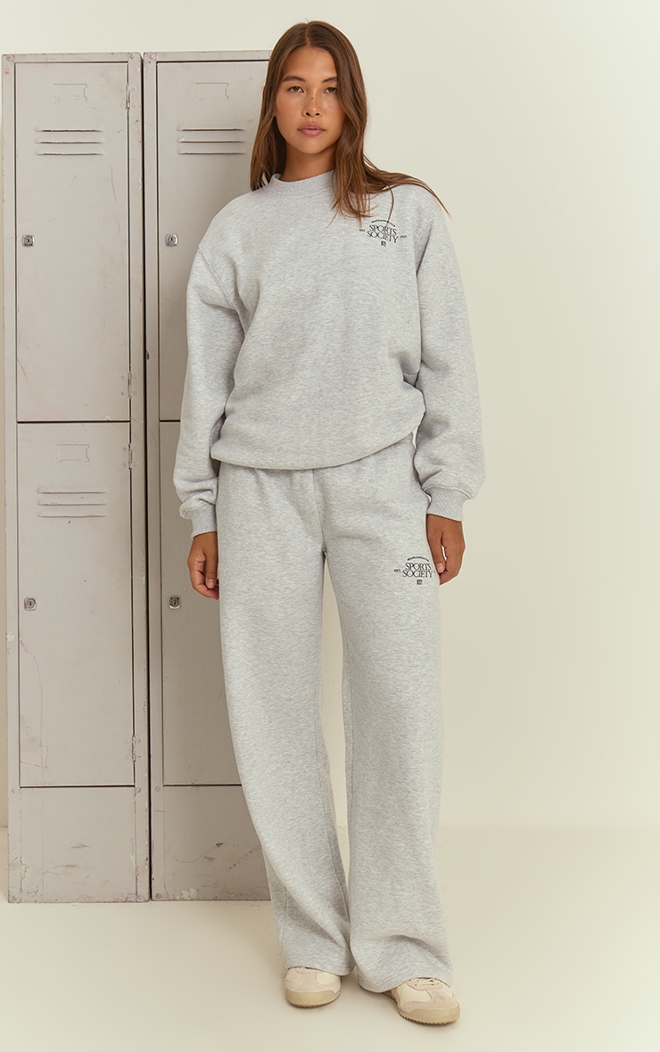 PEOPLE 1 SWEAT TOPS / ASH GRAY　XL Gildan Men's 1800 Long Sleeve Heavy Blend Crew Neck Pullover