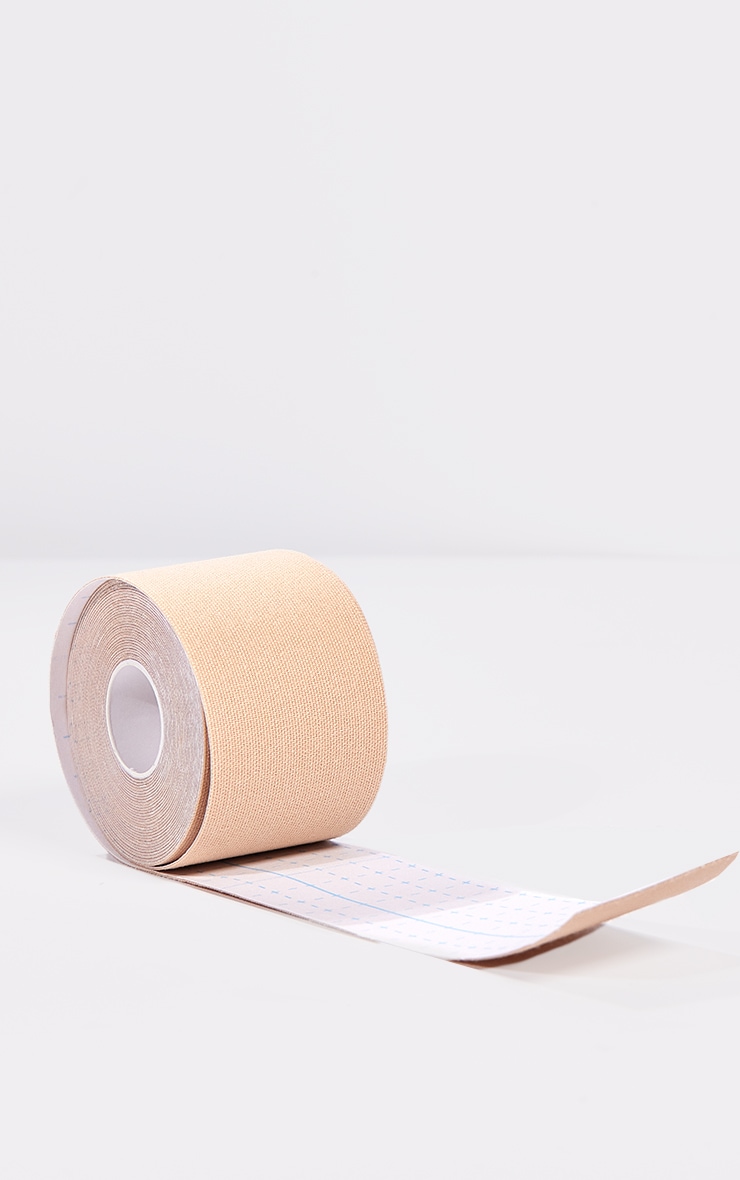 Light Nude Stick On Boob Body Tape image 4