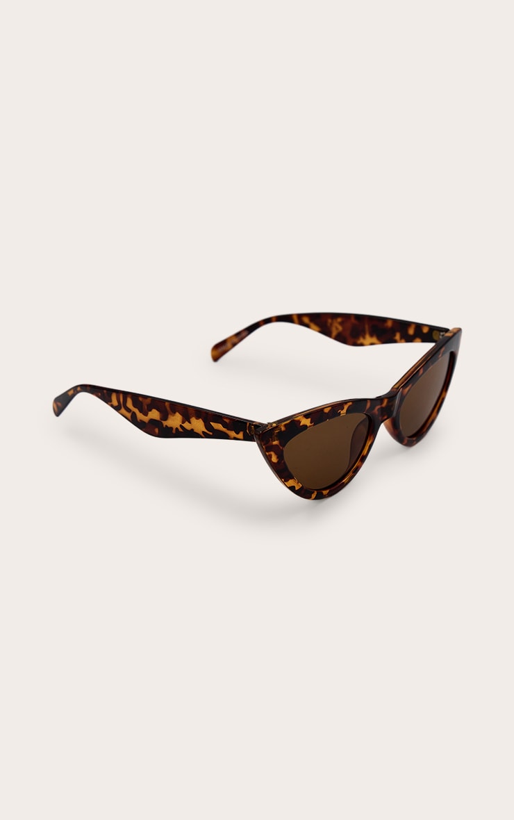 Tortoise Shell Cat Eye Sunglasses image 4