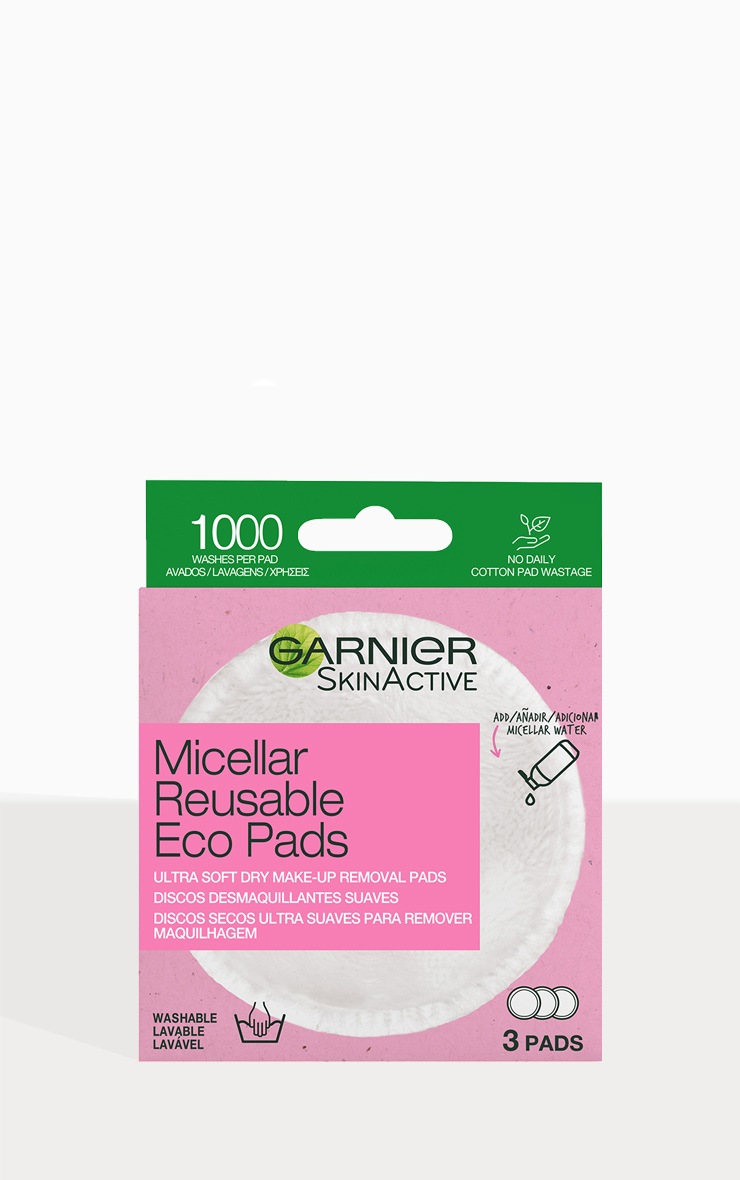 Garnier Micellar Reusable 3 Pack Make-up Remover Eco Pads