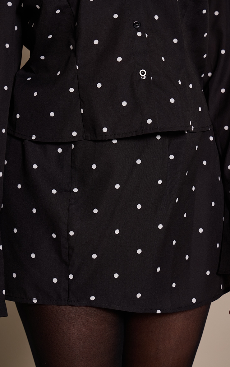 Plus Mini-jupe à pois image 5