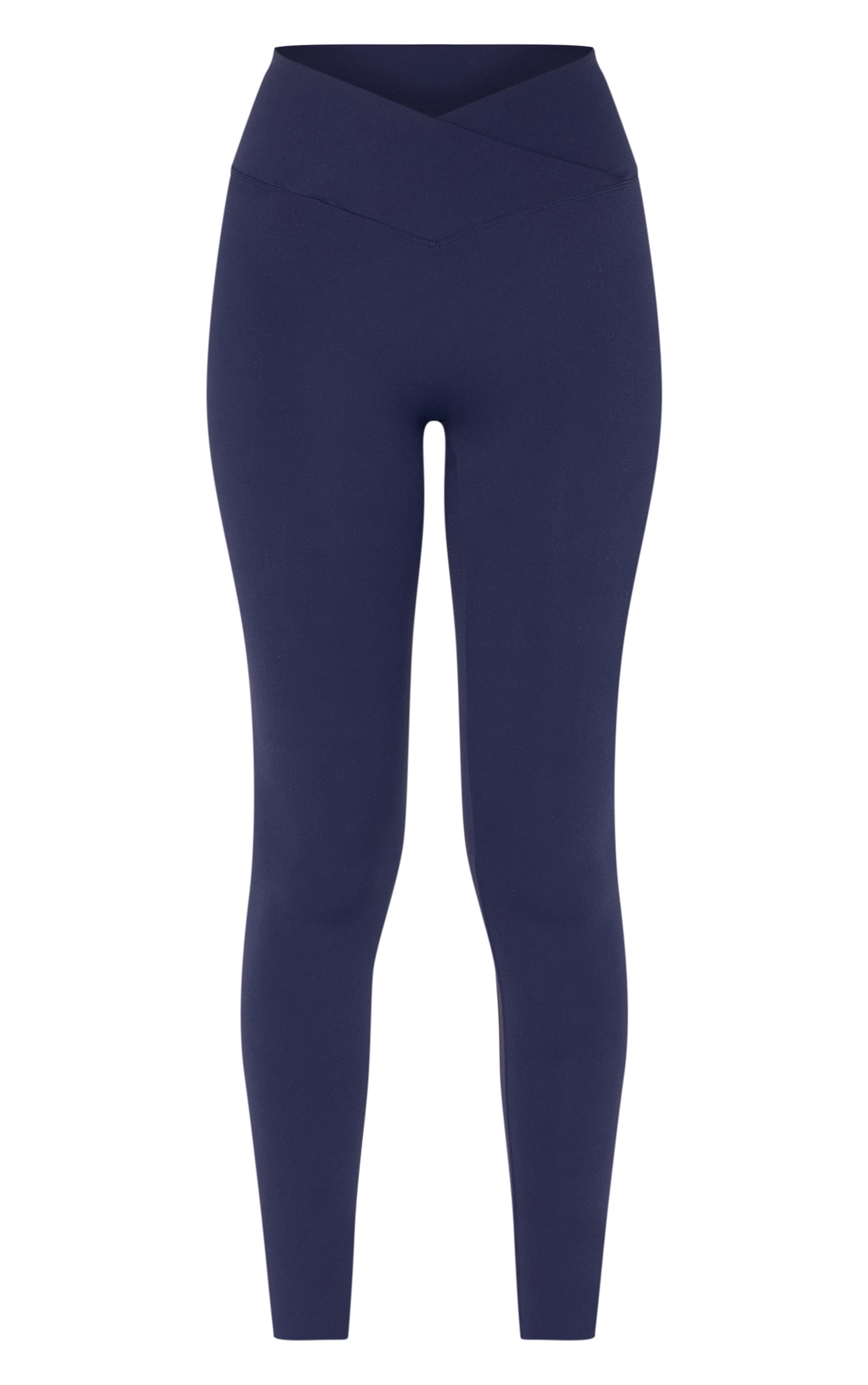 Legging de sport en Sculpt bleu marine à taille croisée image 5