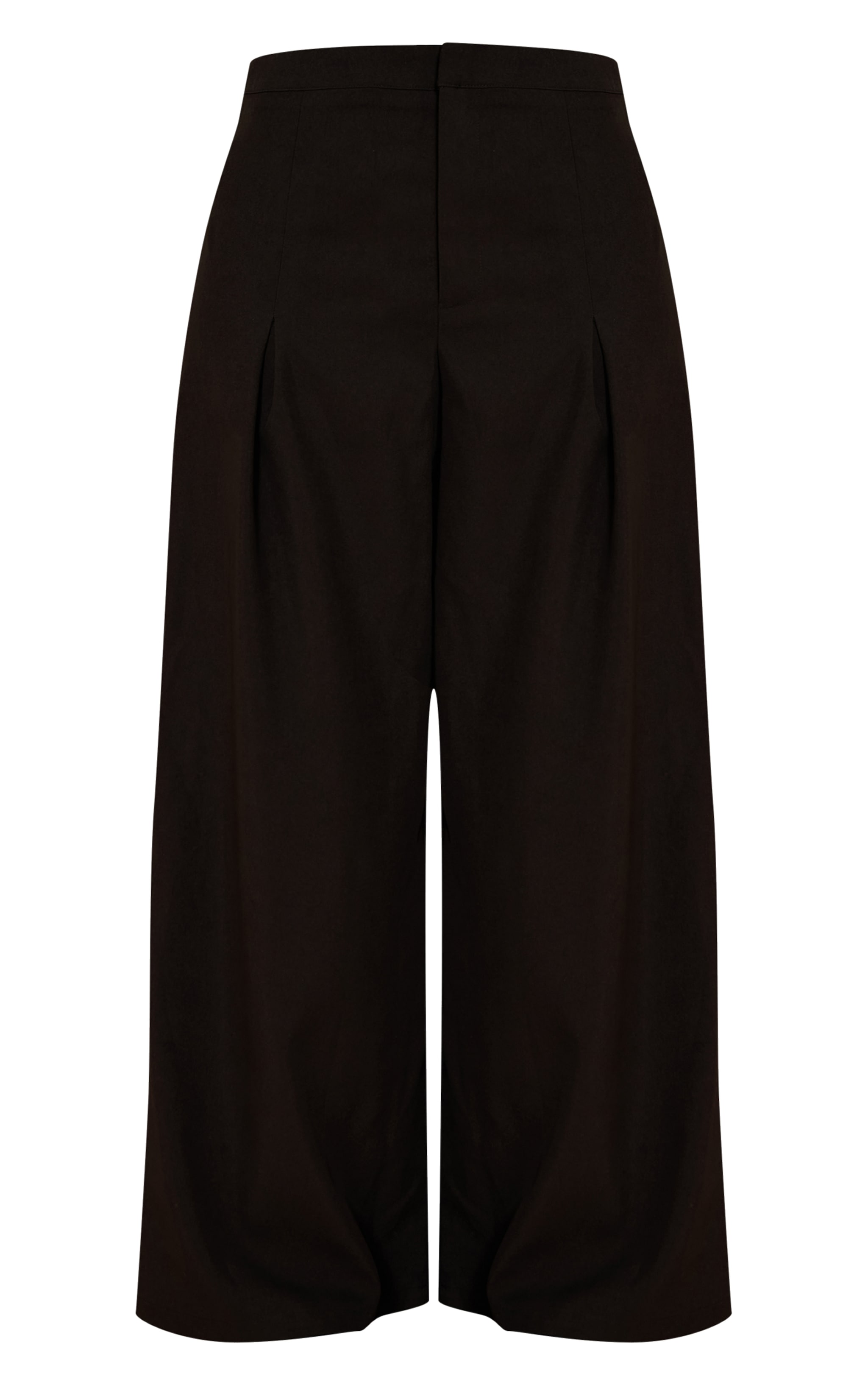 Shape Black Tailored Wide Leg Pants image 5