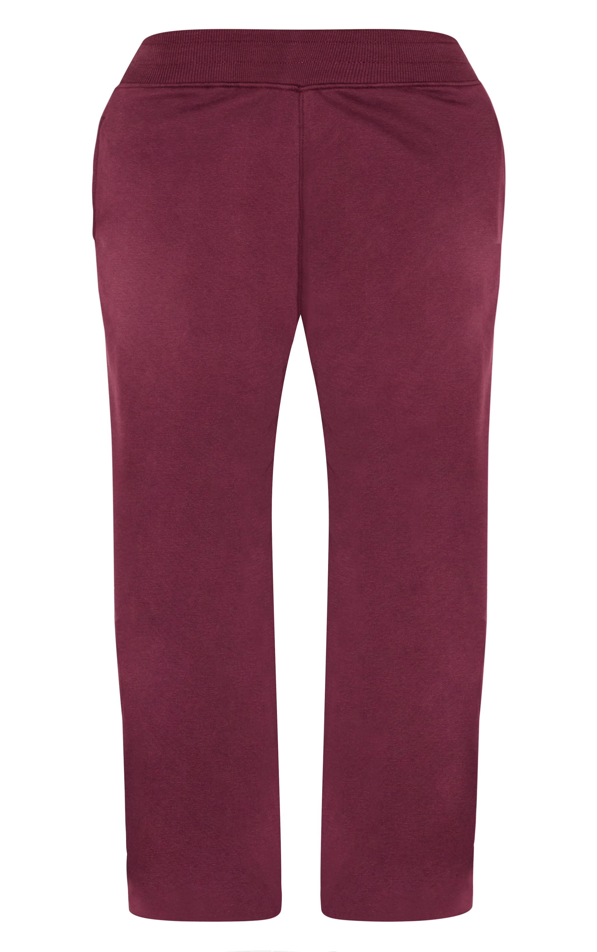 Shape Wine Waistband Detail Wide Leg Sweatpants image 5